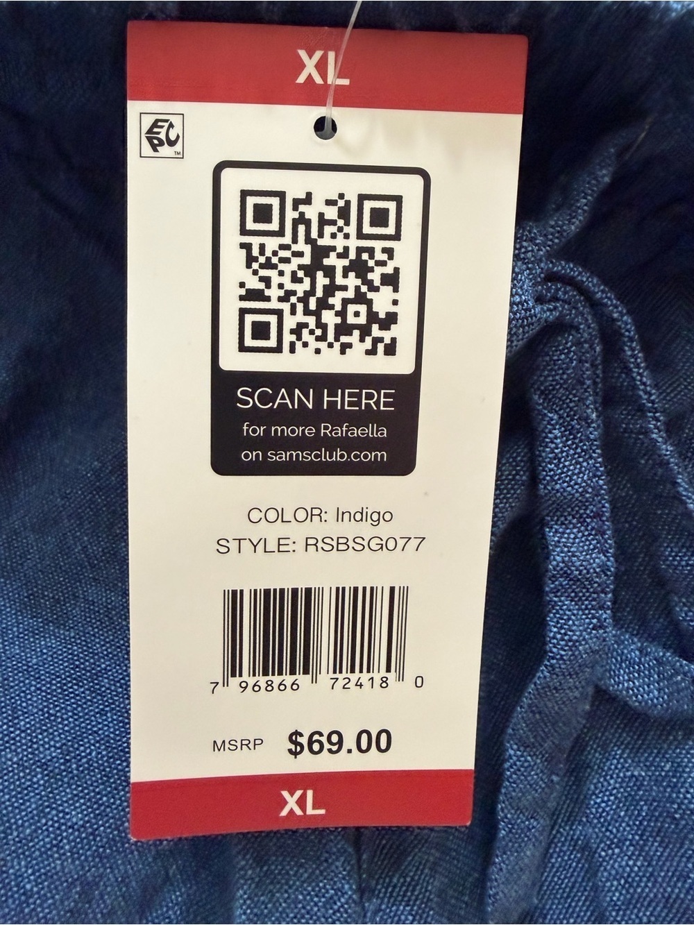 Rafaella Wide Leg Linen Blend Pants - Picture 11 of 12